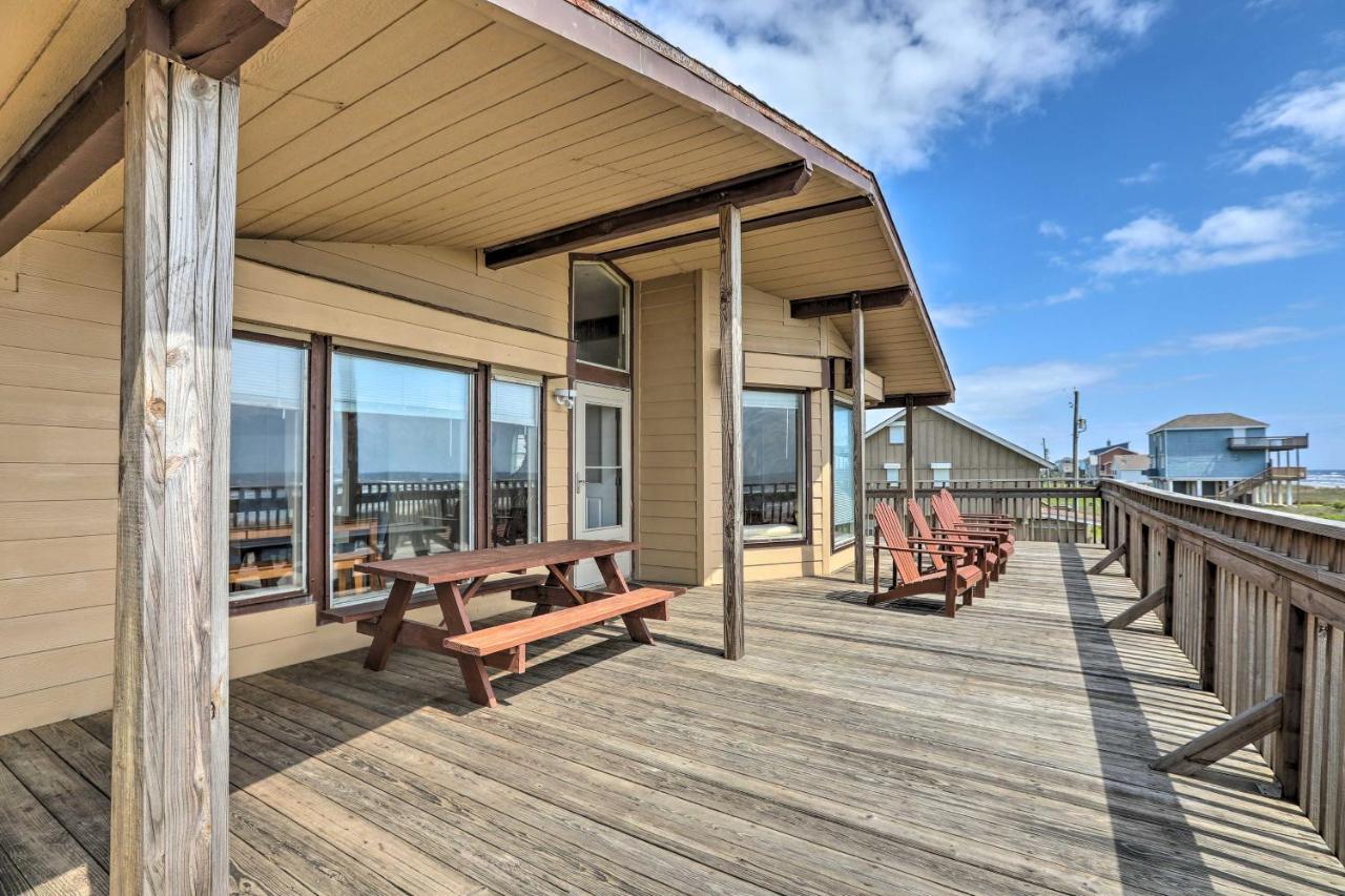 Galveston Home With Spacious Deck Steps To Beach! Eksteriør bilde