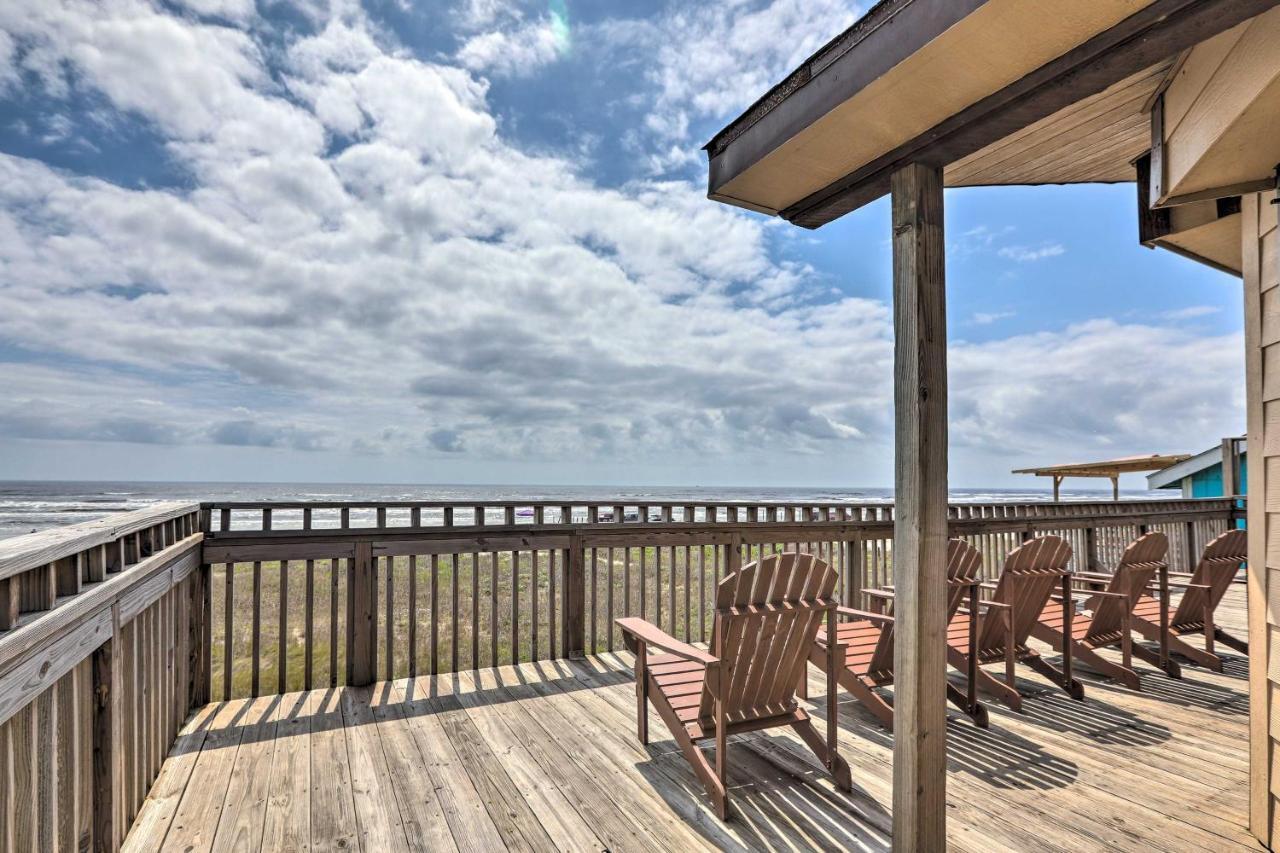 Galveston Home With Spacious Deck Steps To Beach! Eksteriør bilde