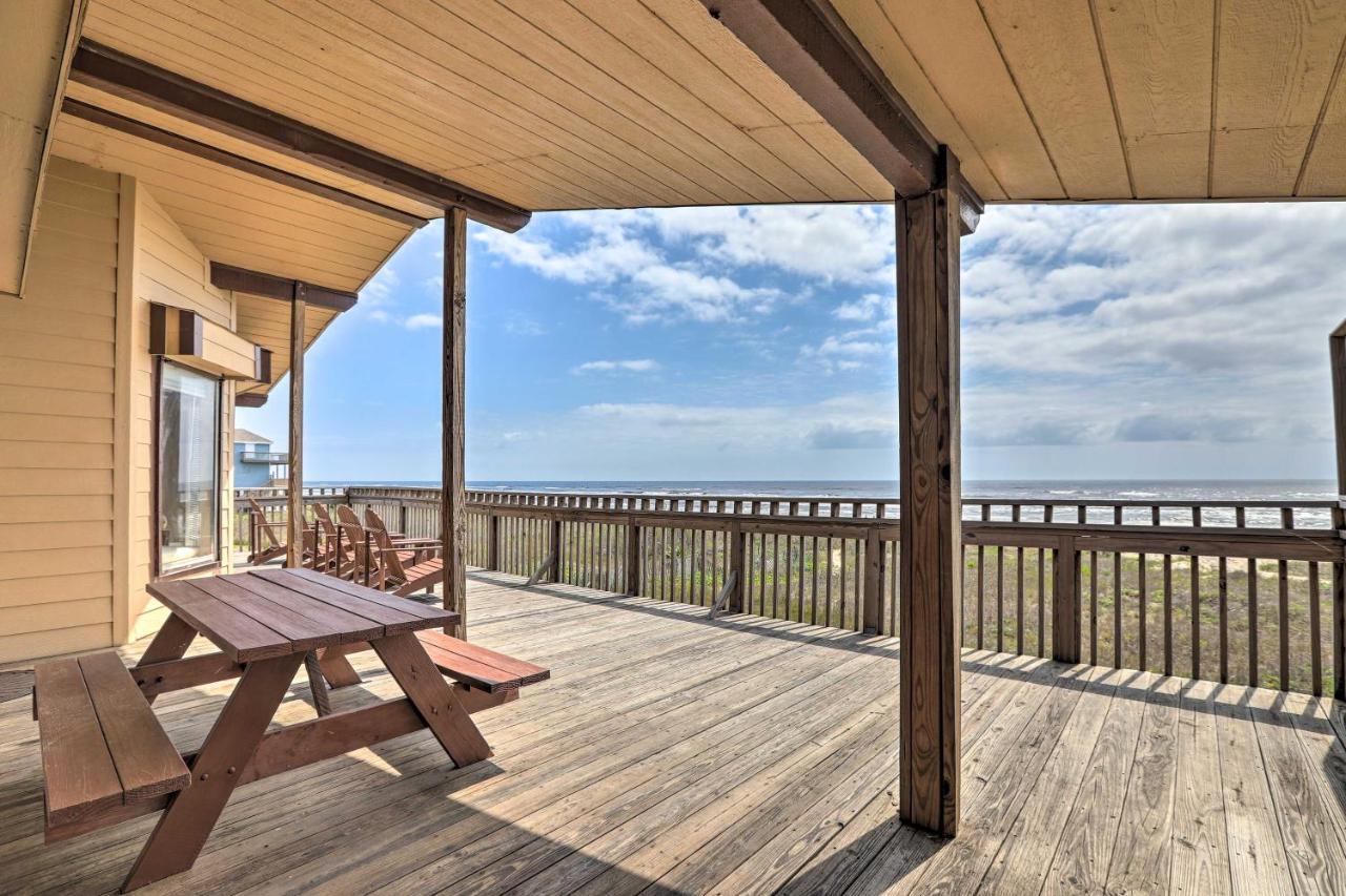 Galveston Home With Spacious Deck Steps To Beach! Eksteriør bilde